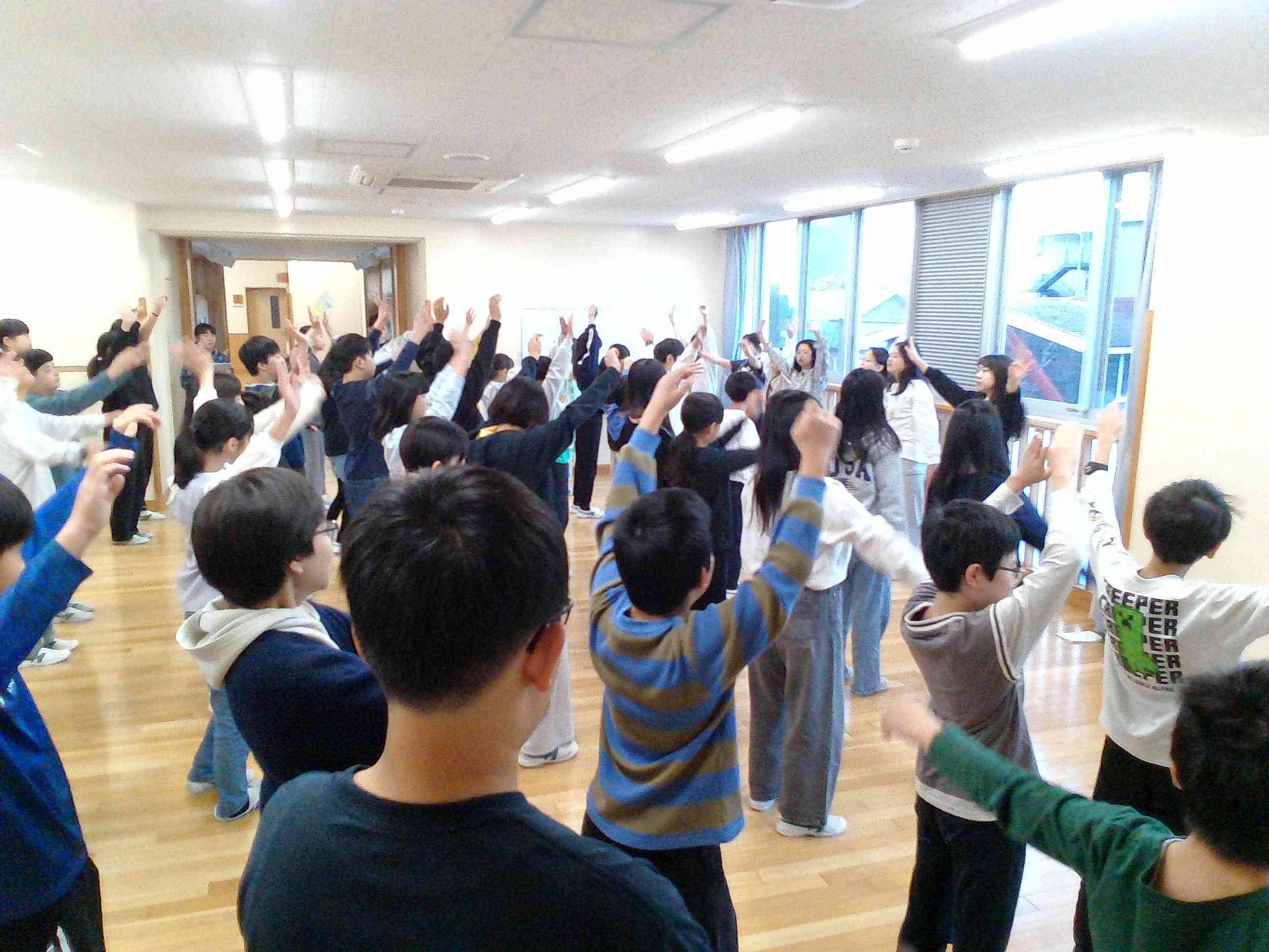 ３日目朝会２